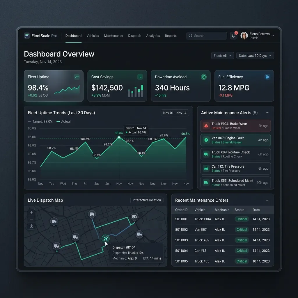 CHAMP Fleet Management Dashboard